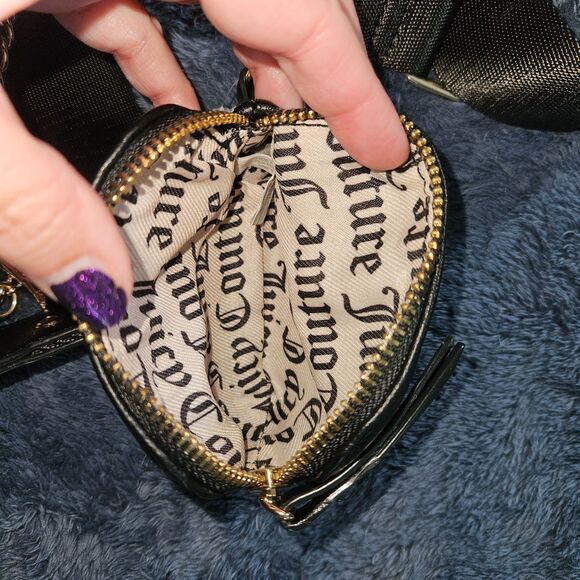 JUICY COUTURE Pull Roll Embroidered Crossbody Bag NWT - Picture 5 of 7